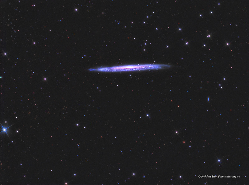 NGC 5907 Edge-on Spiral Galaxy